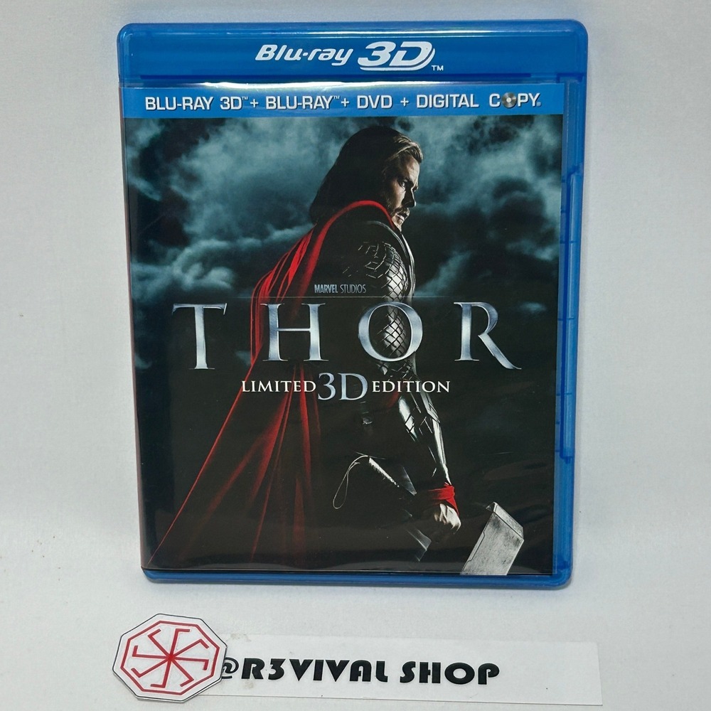 Thor (2011) Limited 3D Edition Blu-ray/DVD combo pack